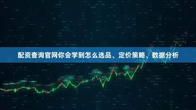 配资查询官网你会学到怎么选品、定价策略、数据分析